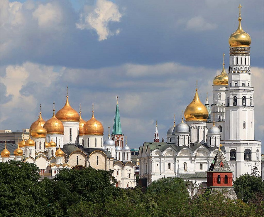 Успенский собор Москва Соборная площадь Кремля